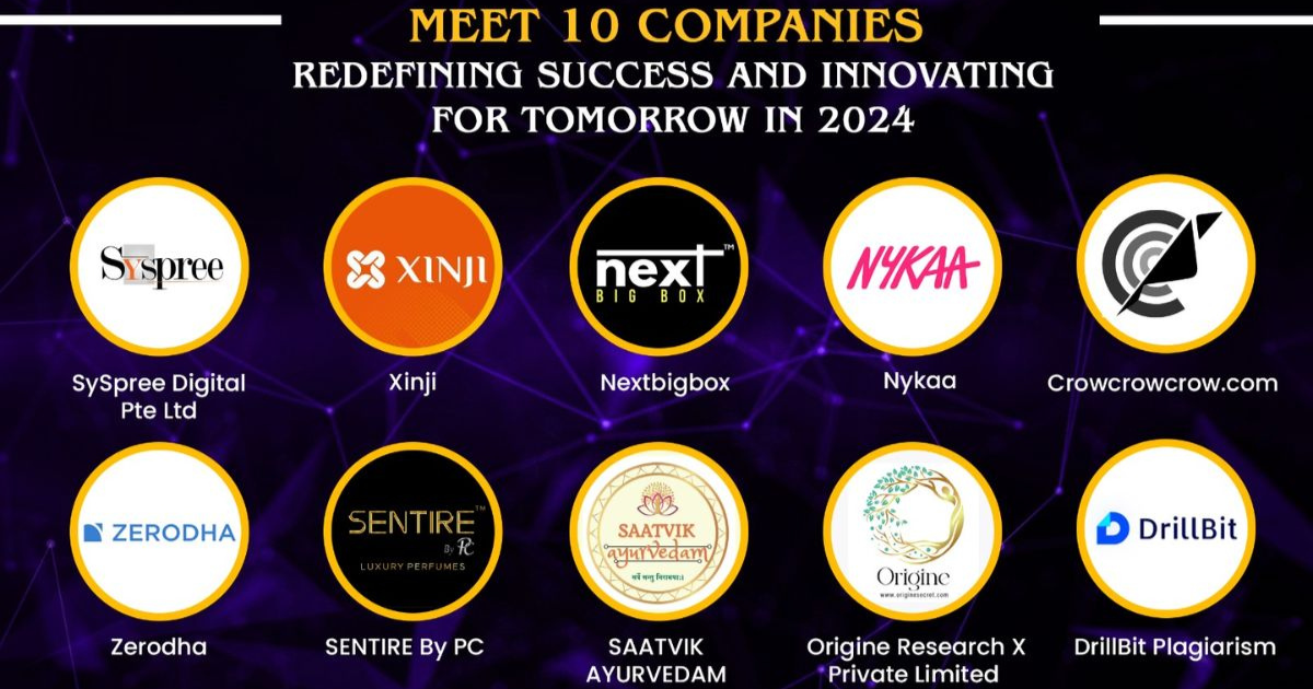Meet 10 Companies Redefining Success and Innovating for Tomorrow in 2024